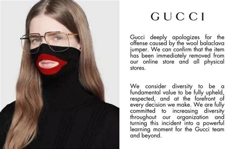 gucci racist advertisements|Gucci is the latest fashion brand to spark a blackface .